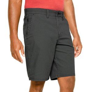 New Weatherproof Men's Ripstop Utility Shorts Size 44 10" Inseam Grey Steel WP